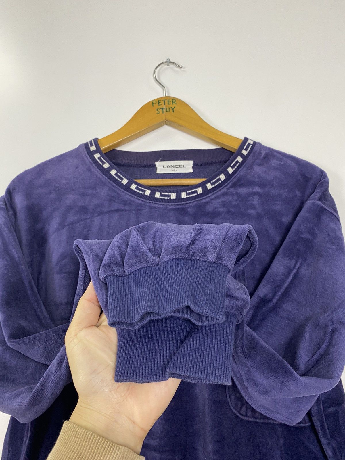 Lancel × Vintage Vintage 90s Lancel Sweater Size US L / EU 52-54 / 3 - 8 Thumbnail