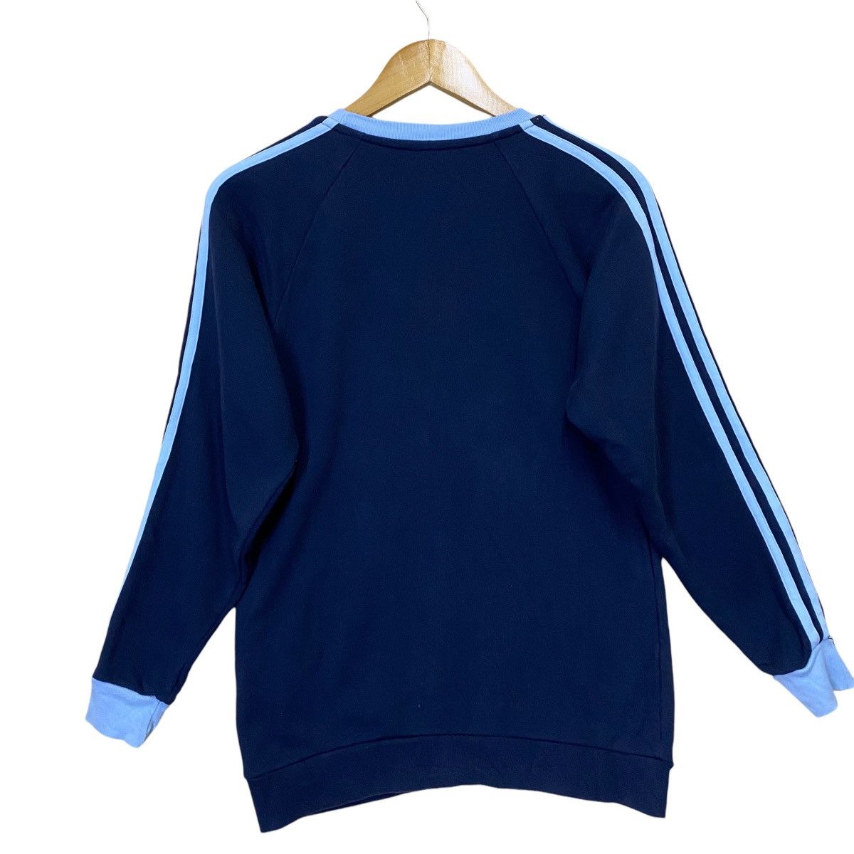 Adidas × Japanese Brand Adidas Big Logo Crewneck Sweatshirt Size US M / EU 48-50 / 2 - 9 Thumbnail