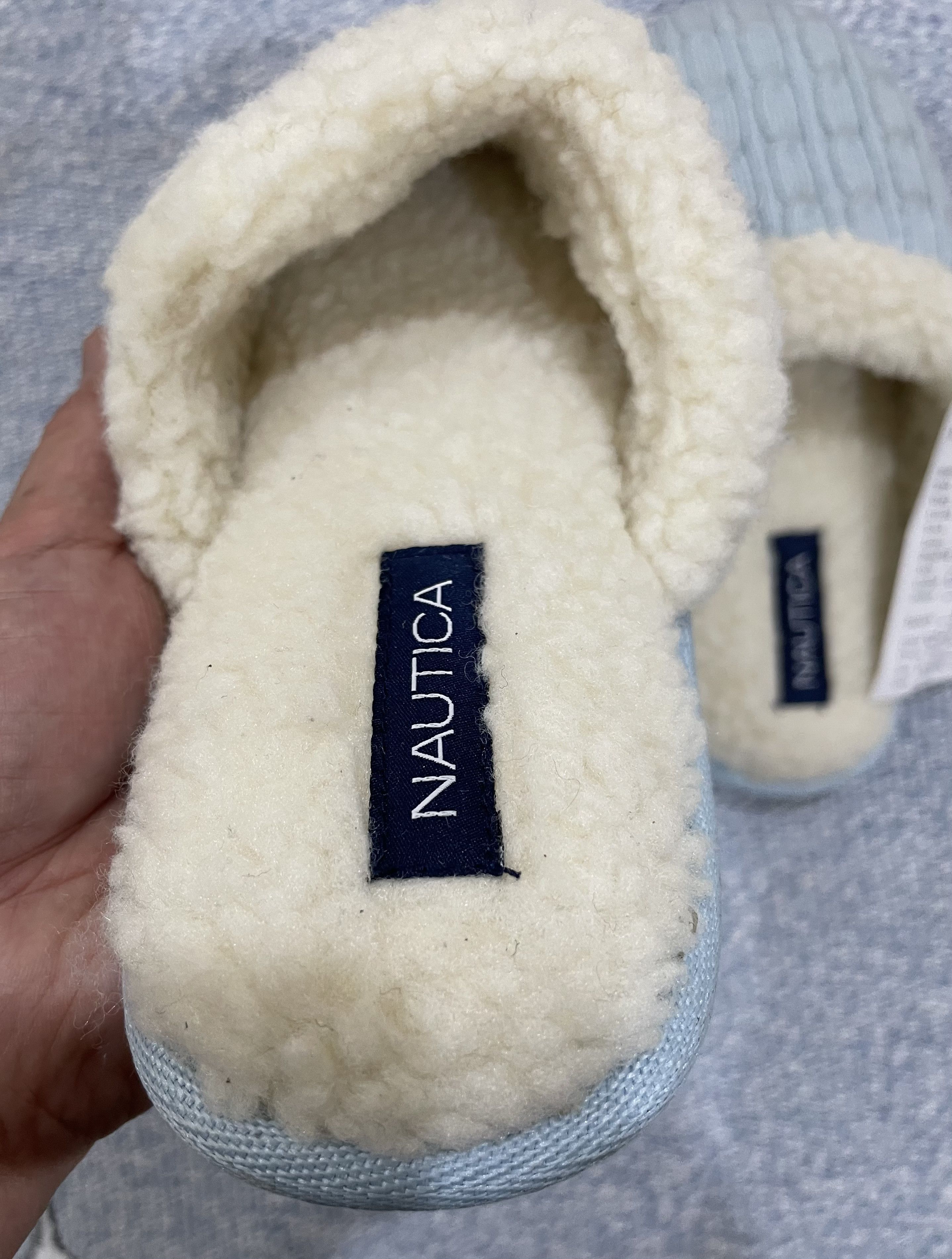 Nautica Cable Knit Design Winter Slippers Size US 6 / IT 36 - 5 Thumbnail