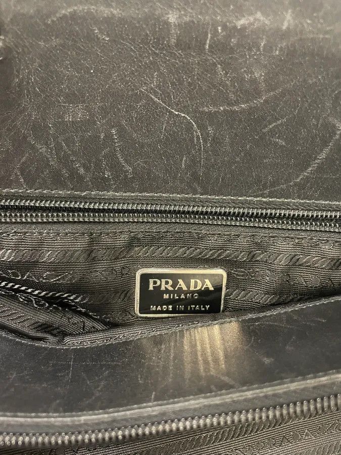 Prada × Vintage FW1999 Prada Grey Bag (OS) Size ONE SIZE - 6 Thumbnail