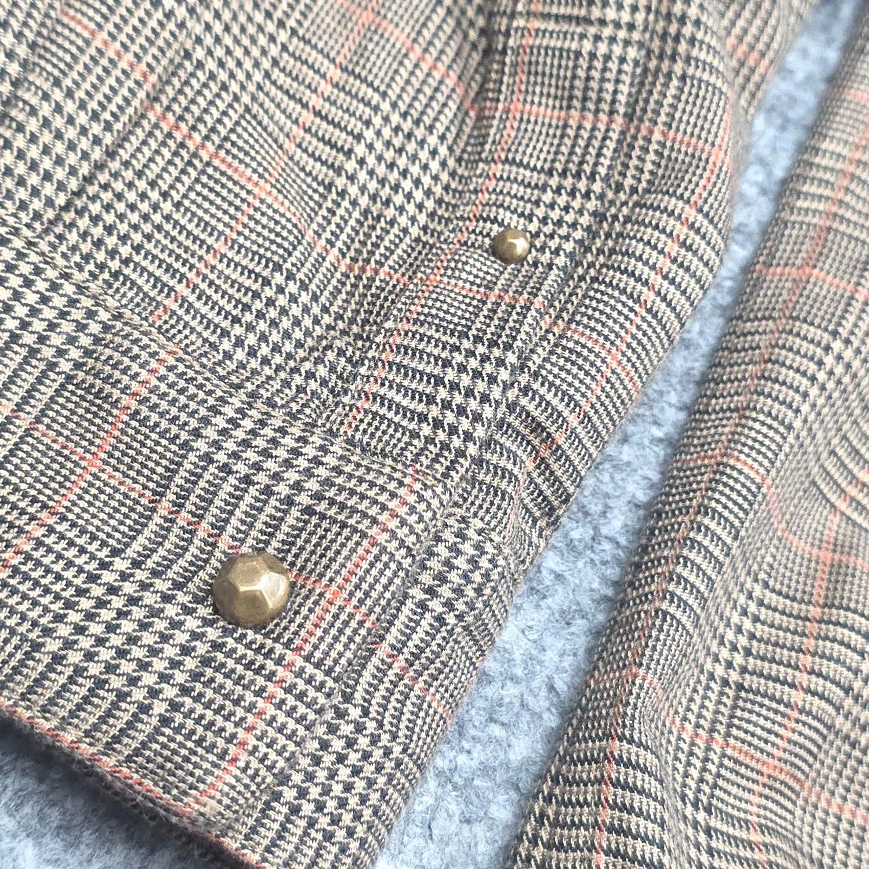 Opening Ceremony Opening Ceremony Shirt Flannel Button Up Men's Large Plaid Cotton Metal Buttons Size US L / EU 52-54 / 3 - 4 Thumbnail