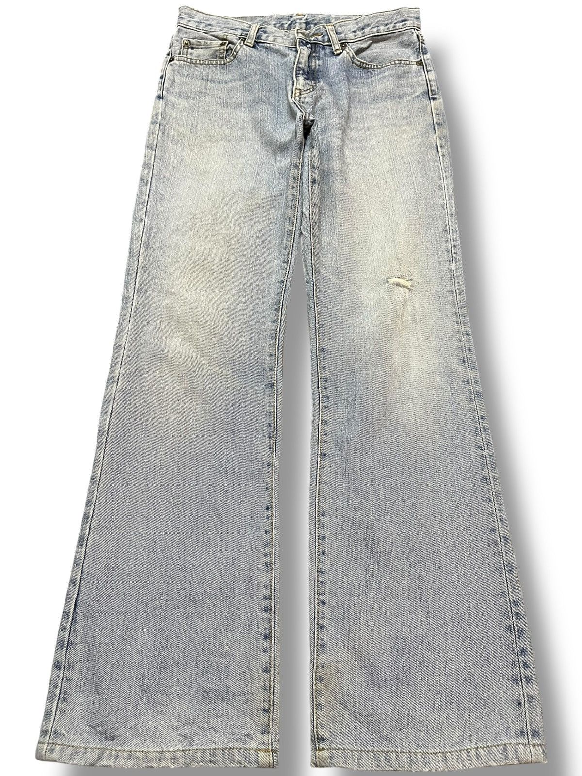 Uniqlo Vintage Uniqlo Faded Flare Bootcut Denim Size US 29 - 1 Thumbnail