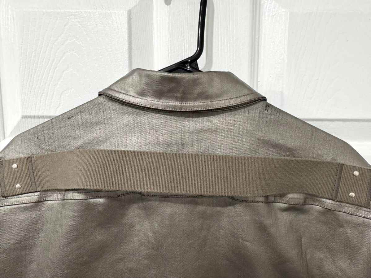 Rick Owens Rick Owens Gunmetal Fogpocket Shirt Size US M / EU 48-50 / 2 - 4 Thumbnail