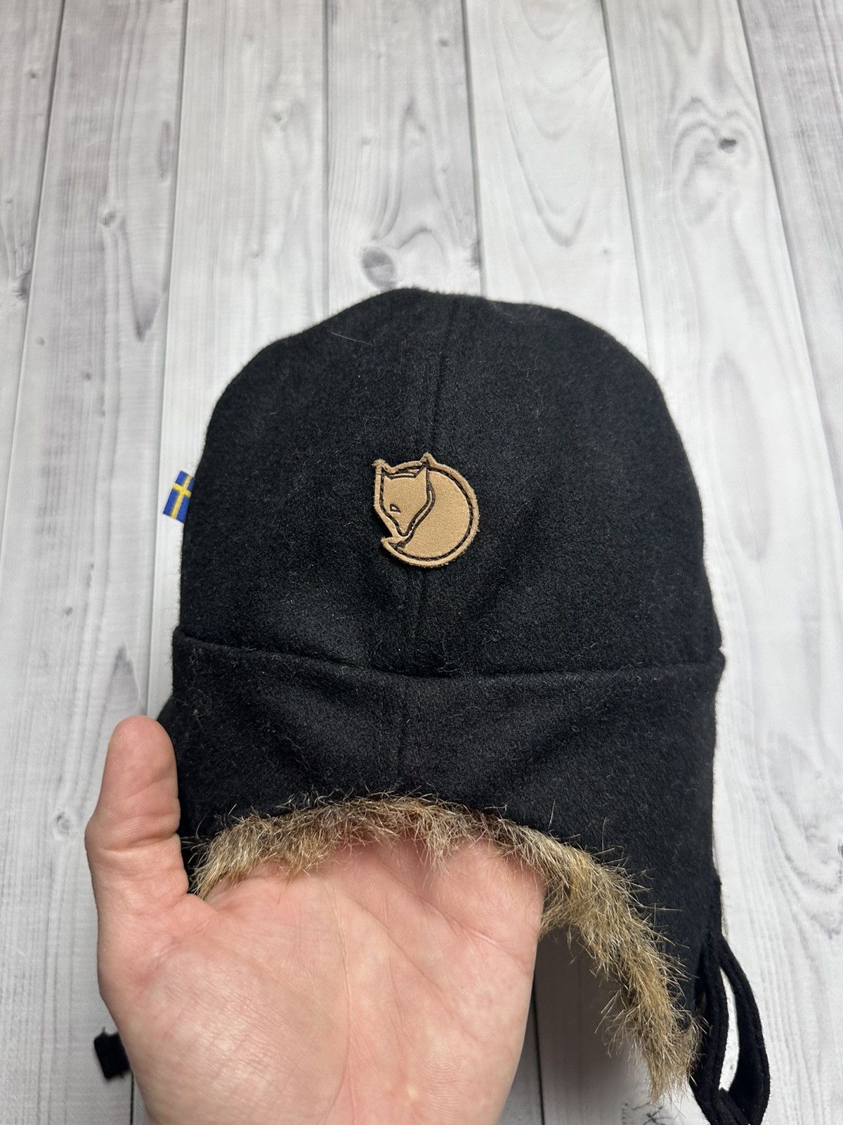 Fjallraven Fjallraven mohair wool heater winter earflaps hat Y2K rare Size ONE SIZE - 1 Thumbnail
