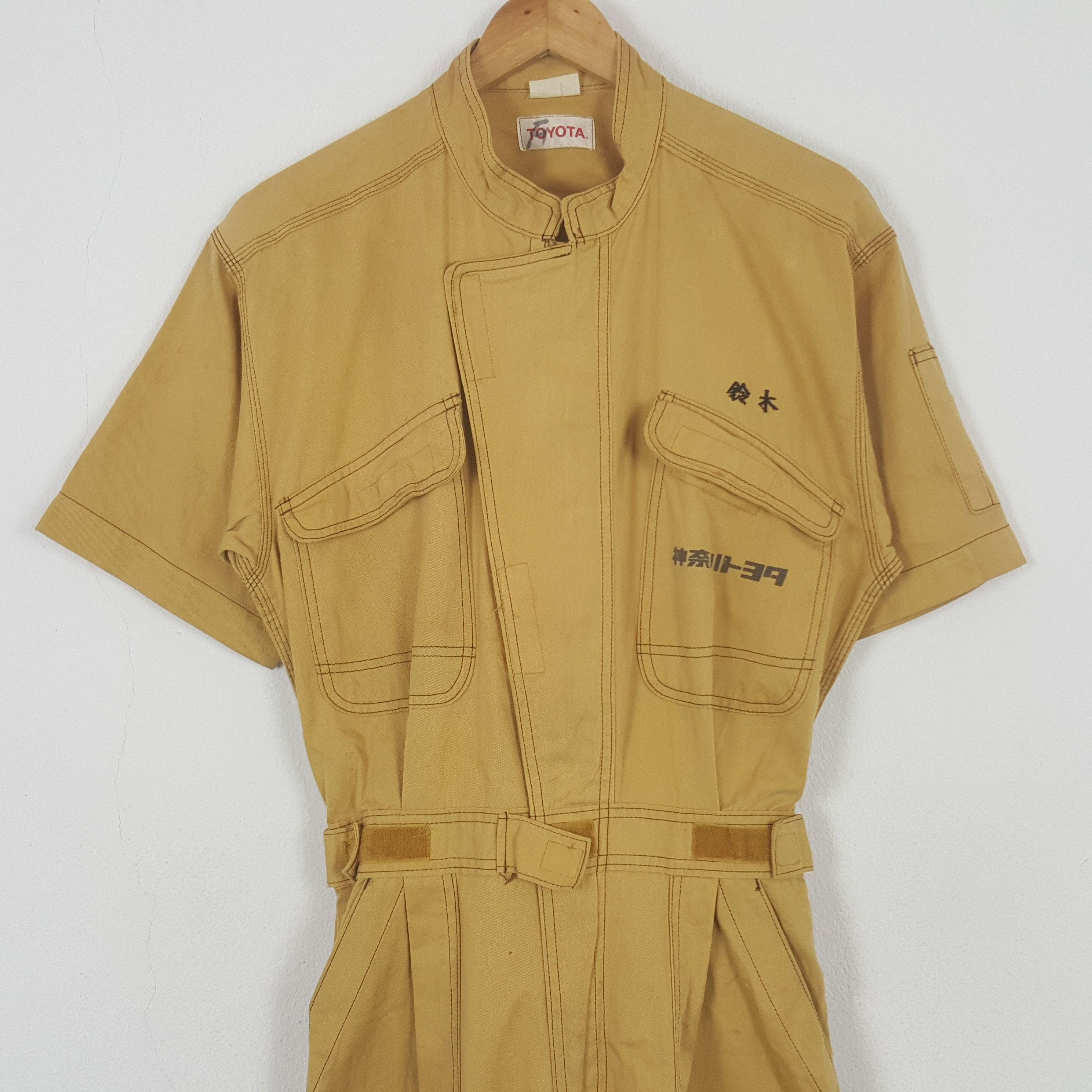 Japanese Brand Vintage Toyota Japanese Racing Team Coverall Jacket RR23 Size US M / EU 48-50 / 2 - 5 Thumbnail
