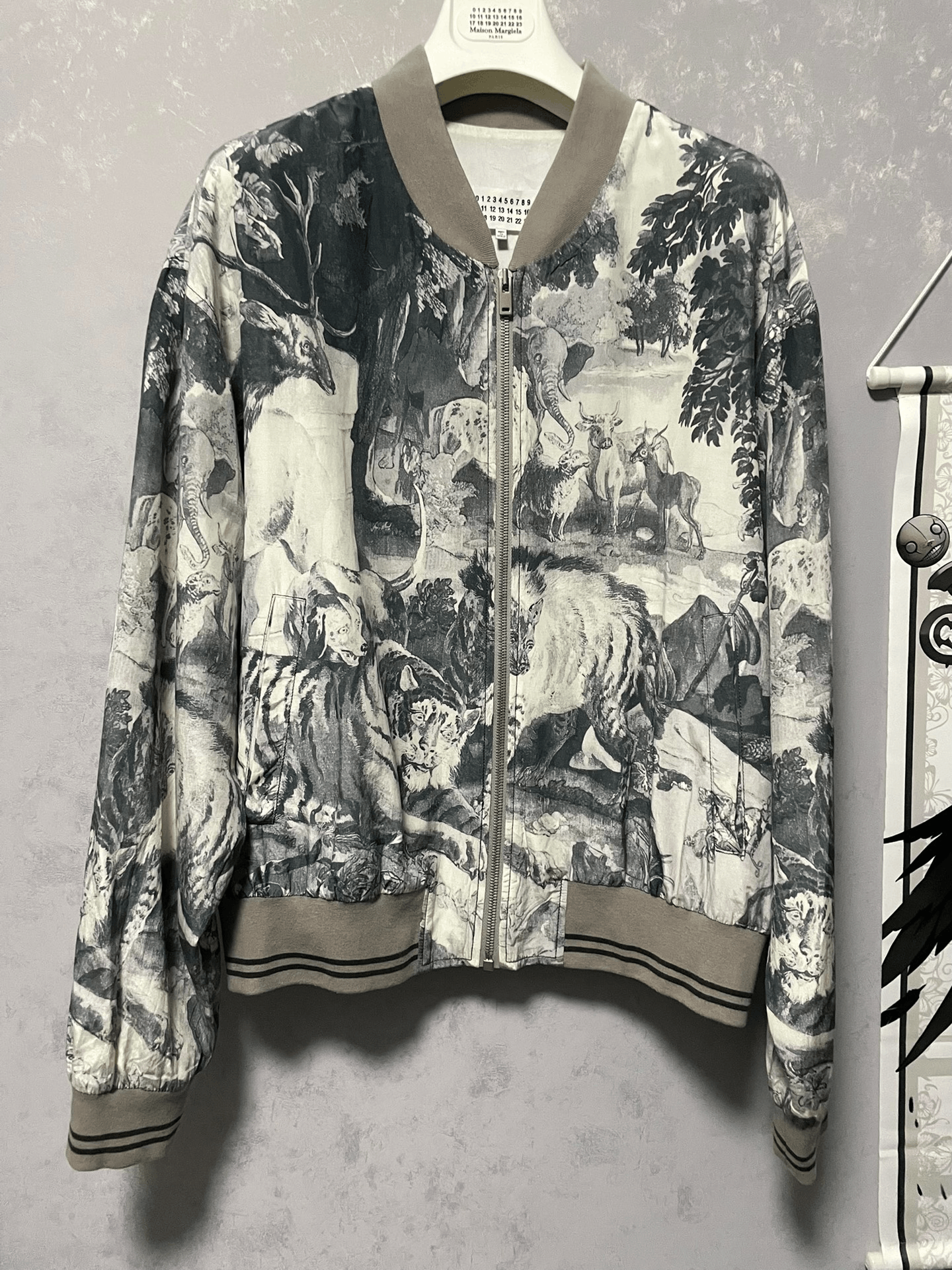 Maison Margiela Maison Margiela Animal Print Silk Jacket Size US M / EU 48-50 / 2 - 1 Thumbnail