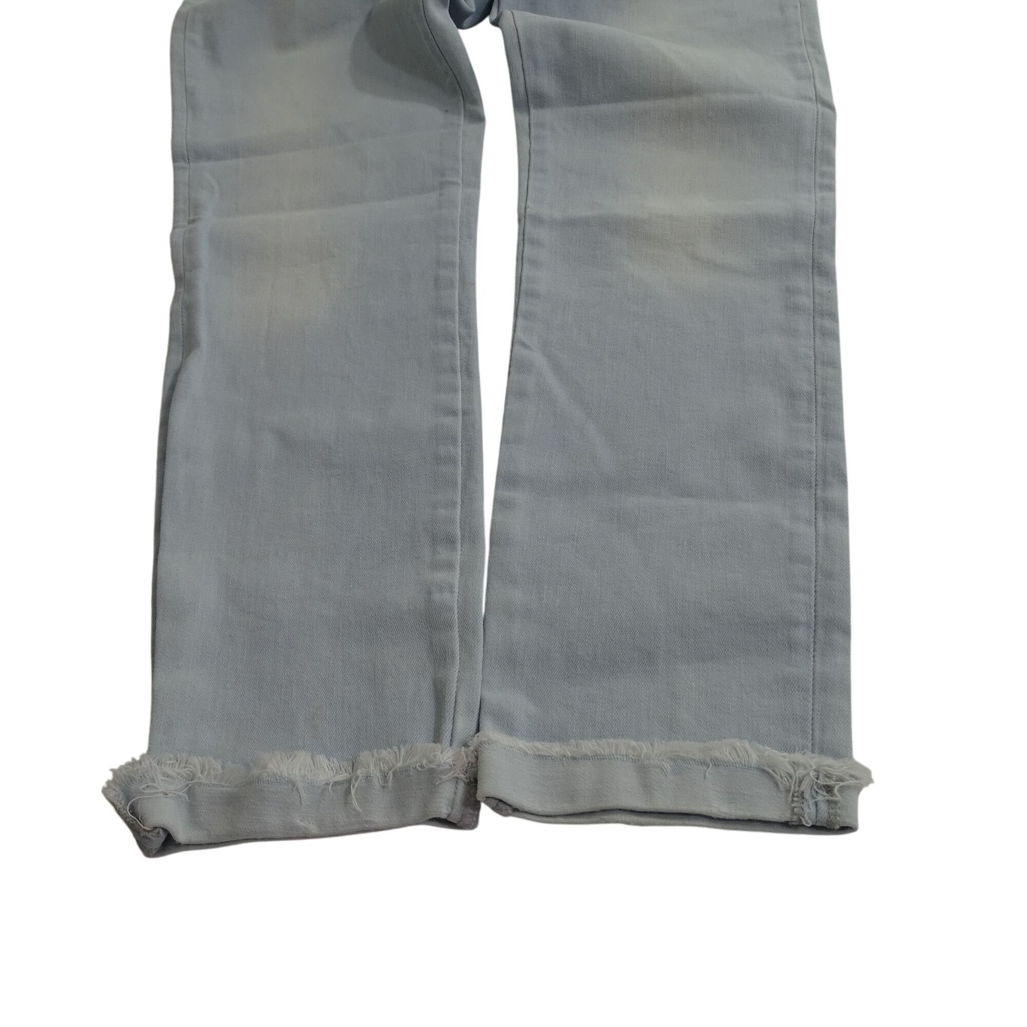 Zara Zara Woman Premium Denim Jeans Slim Light Wash Blue Size 8 Size 30" / US 8 / IT 44 - 3 Thumbnail