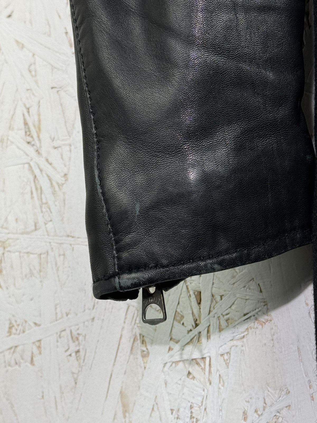 Schott 80s Vintage Schott Perfecto Leather Biker Coat Jacket S Size S / US 4 / IT 40 - 5 Thumbnail
