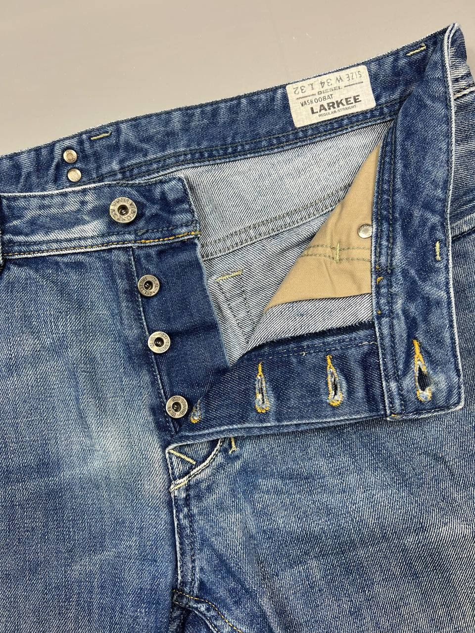 Diesel Vintage Diesel Jeans Distressed Faded Flared Wide Baggy Y2K Size US 34 / EU 50 - 7 Thumbnail