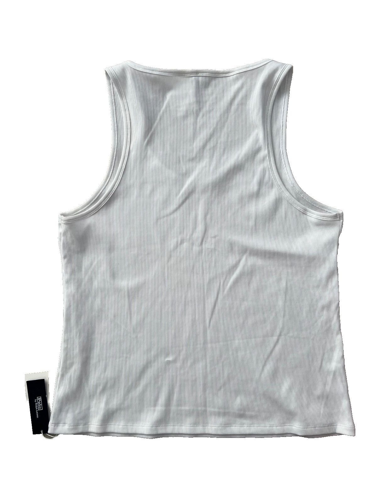 Polo Ralph Lauren Polo Ralph Lauren Loungewear Rib Tank White ( XXL ) Size XXL / US 16-18 / IT 52-54 - 2 Thumbnail