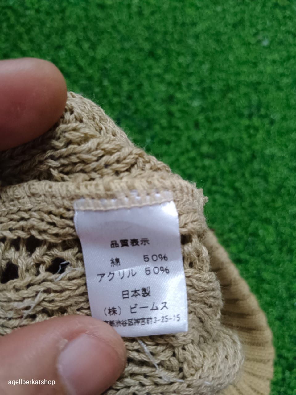 Japanese Brand BEAMS Japan Slouchy Beanie Size ONE SIZE - 7 Thumbnail