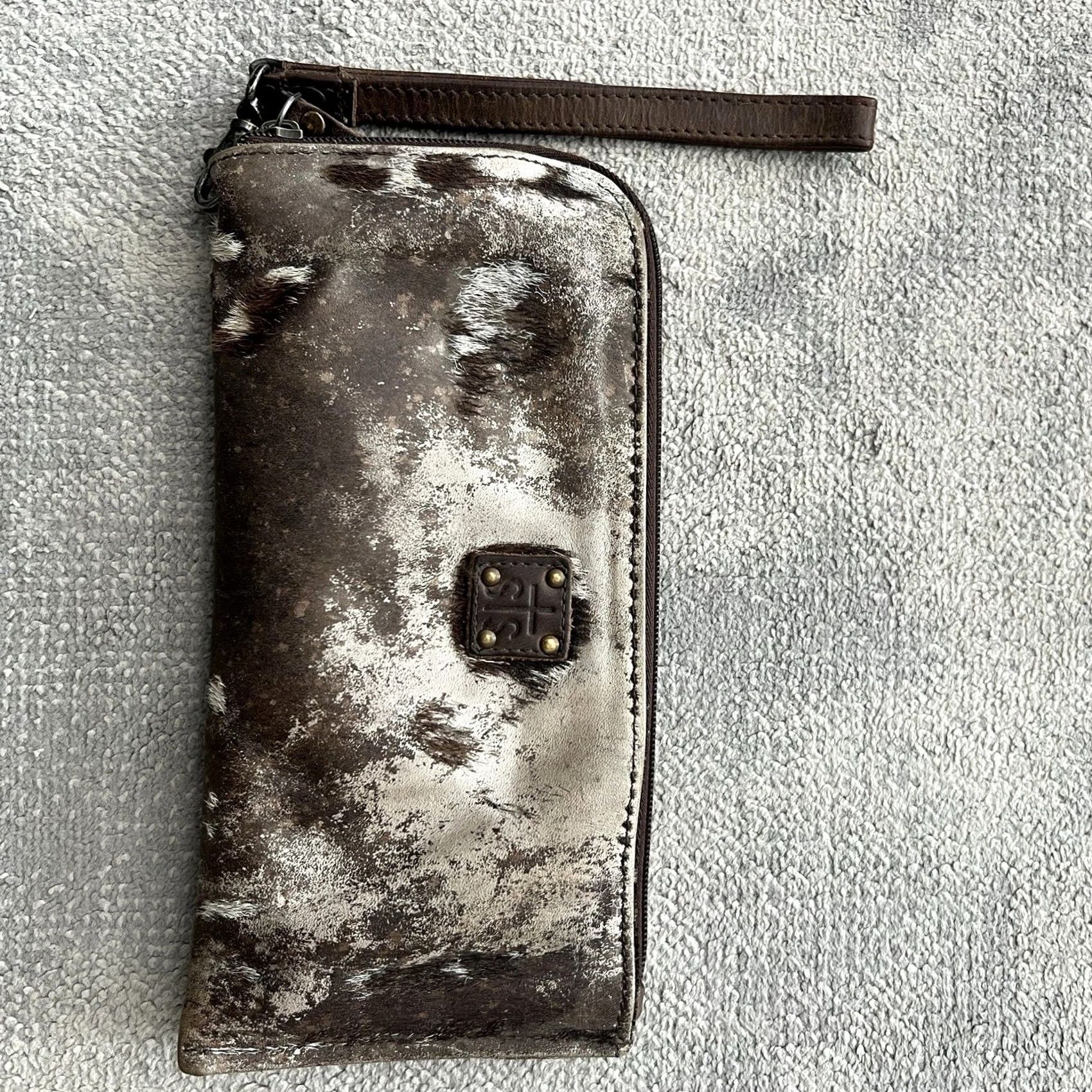 Vintage StS Ranchwear Classic Cowhide Clutch Wallet Brown Size ONE SIZE - 2 Thumbnail
