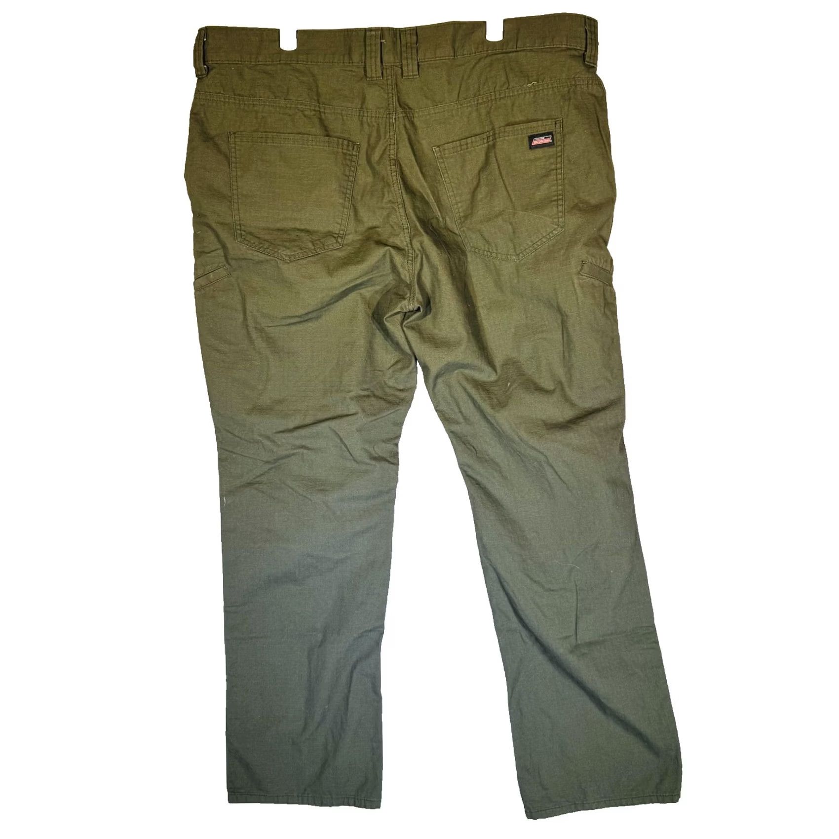 Dickies Dickies Pants Boys XL Green Cargo 100% Cotton Zip Closure Pockets Regular Straight Size US 36 / EU 52 - 6 Thumbnail