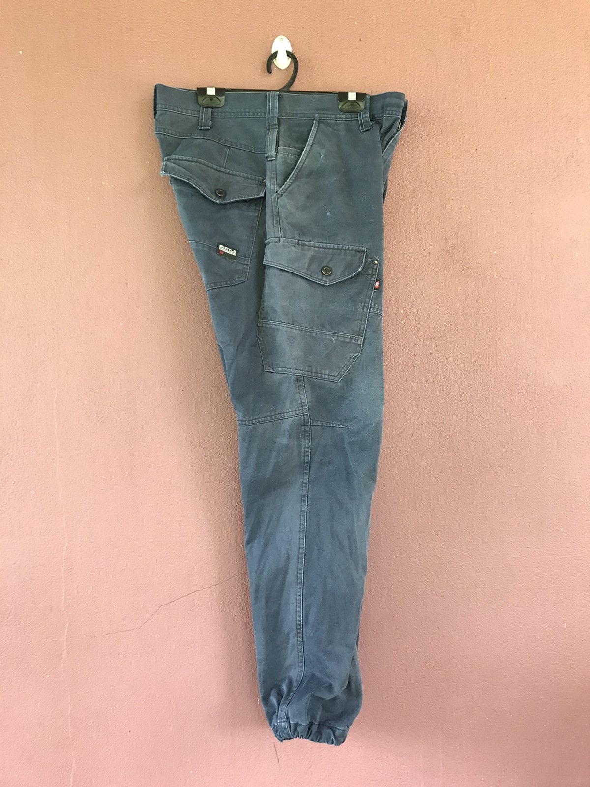 Japanese Brand Burtle Workwear Cargo Pants Size US 32 / EU 48 - 3 Thumbnail
