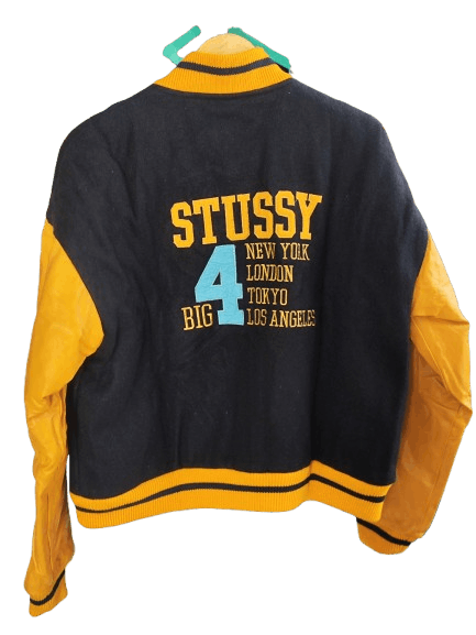 Stussy Stussy Vintage Big 4 Varsity Jacket Size US M / EU 48-50 / 2 - 2 Thumbnail