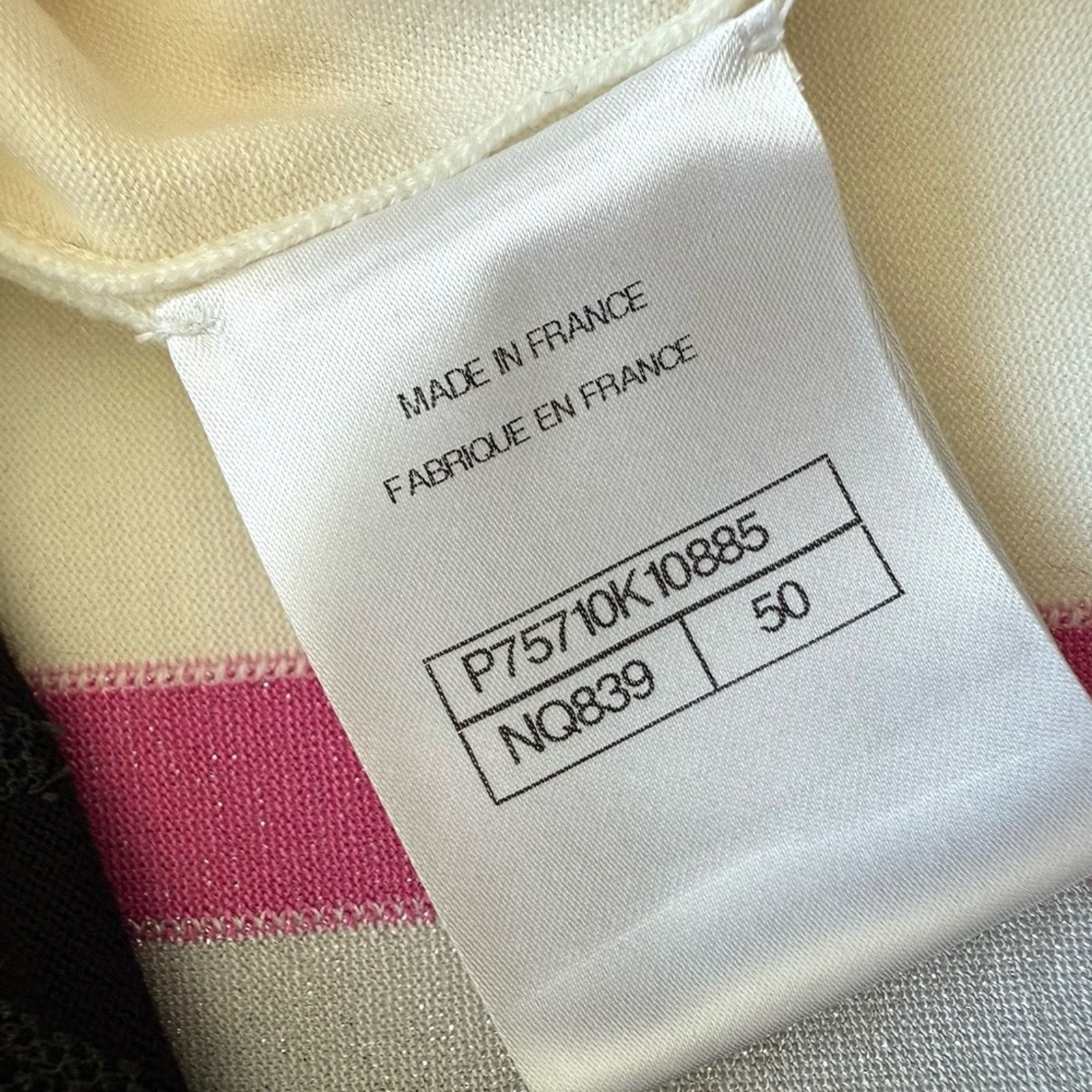 Chanel CHANEL CC women wool top size 50FR or 10US Authentic 3900$ Size L / US 10 / IT 46 - 8 Thumbnail