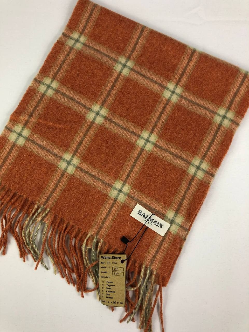 Vintage Pierre Balmain Scarf / Muffler / Neckwear FS156 Size ONE SIZE - 4 Thumbnail