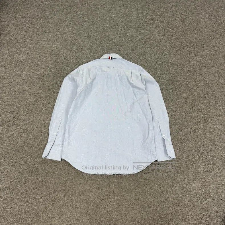 Thom Browne Thom Browne Matchstick Man Embroidered Full-Print Long-Sle Size US M / EU 48-50 / 2 - 2 Thumbnail