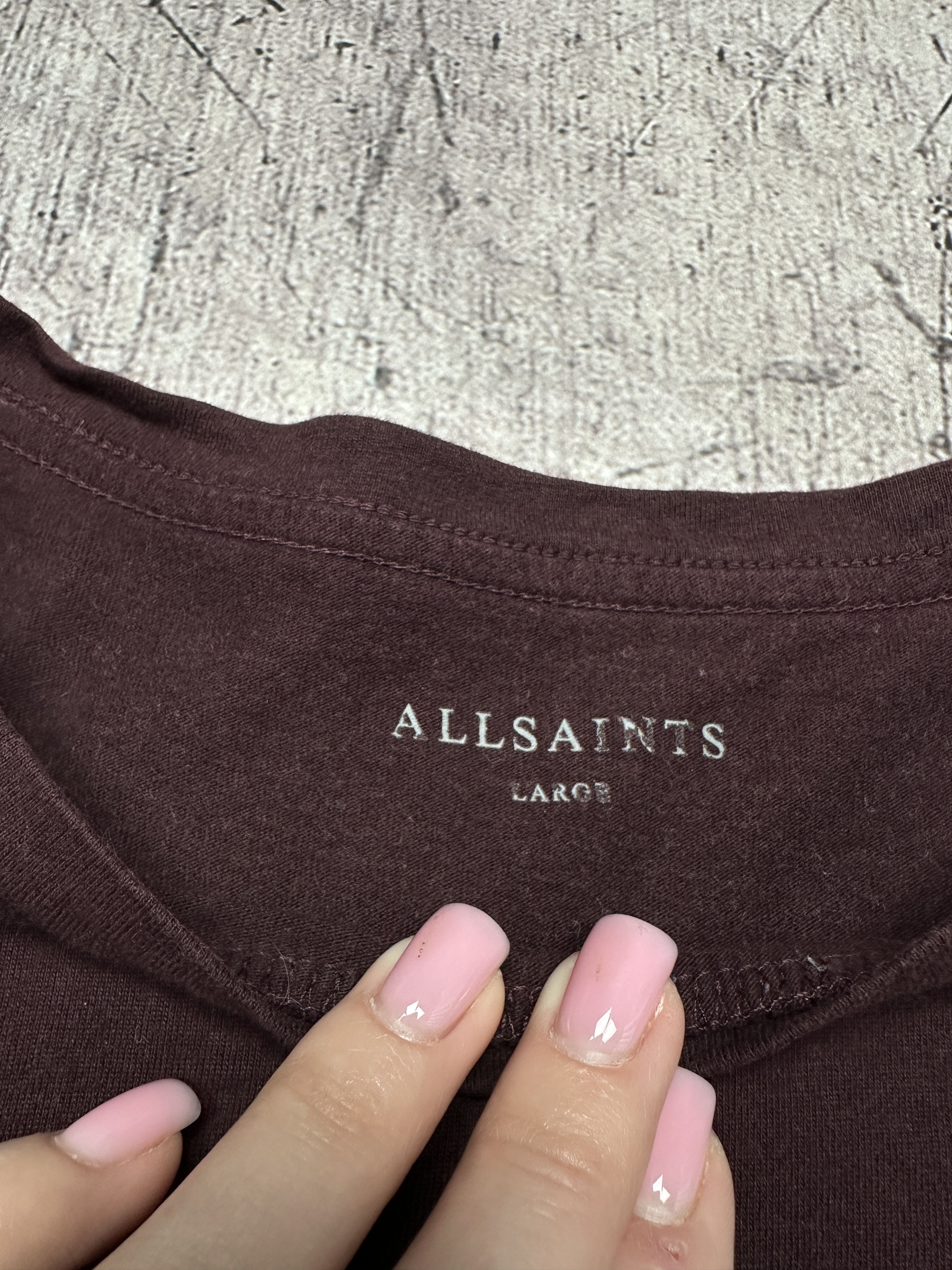 Allsaints Allsaints Mens Race Tonik Crew Neck T-Shirt Size US L / EU 52-54 / 3 - 4 Thumbnail