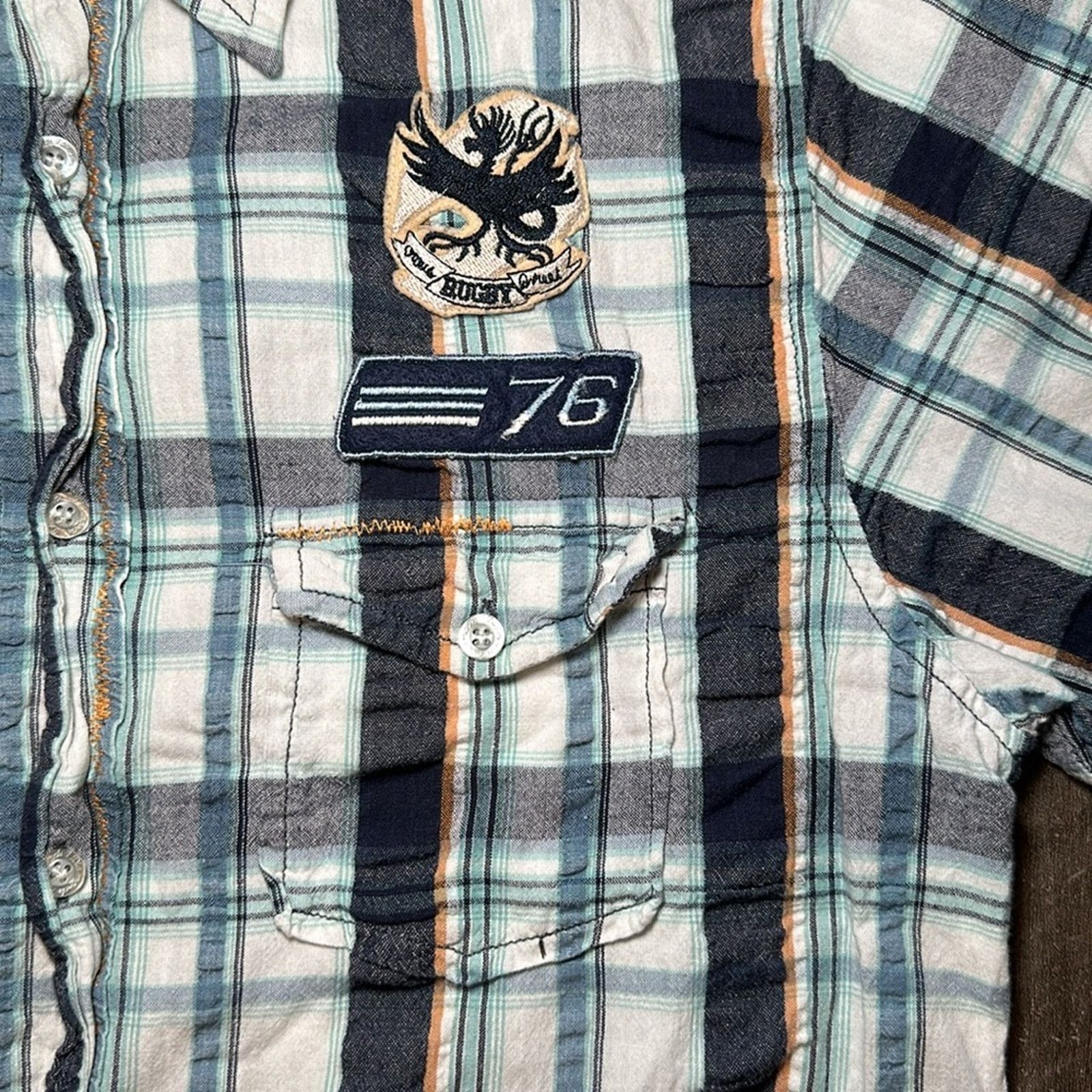 7Diamonds 7 Diamonds Rugby 76 Short Sleeve Button Down - Small Size US S / EU 44-46 / 1 - 6 Thumbnail