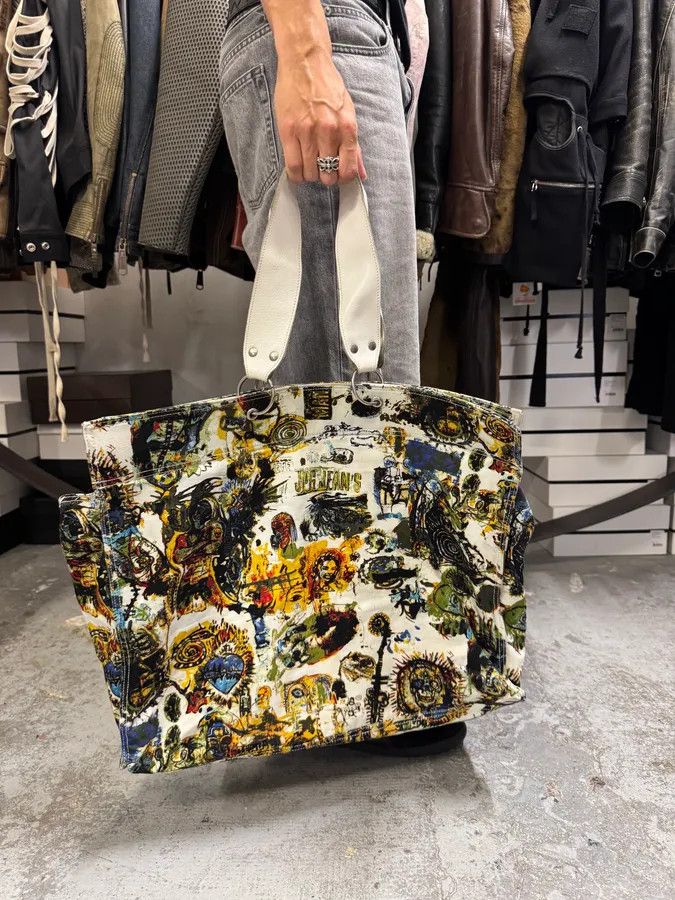 Designer × Jean Paul Gaultier × Vintage Jean Paul Gaultier Basquiat Contemporary Handle Bag Size ONE SIZE - 2 Thumbnail