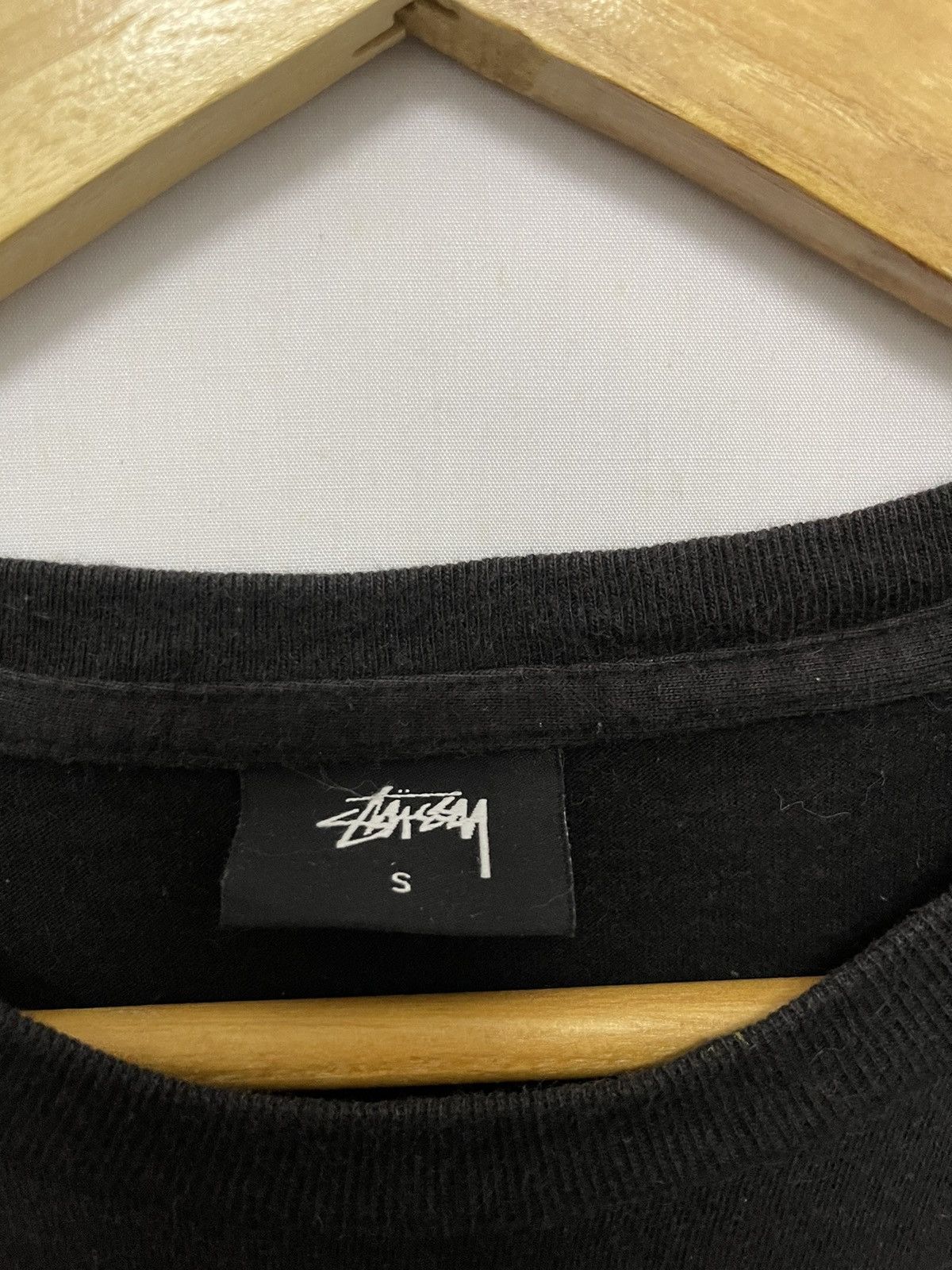 Stussy Stussy Big Logo Spellout T-shirt Black Size US S / EU 44-46 / 1 - 3 Thumbnail