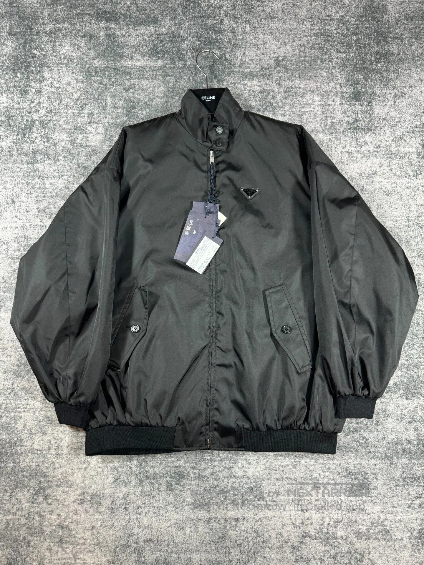 Prada Prada Triangle Logo Oversize Nylon Jacket| Size US S / EU 44-46 / 1 - 1 Thumbnail