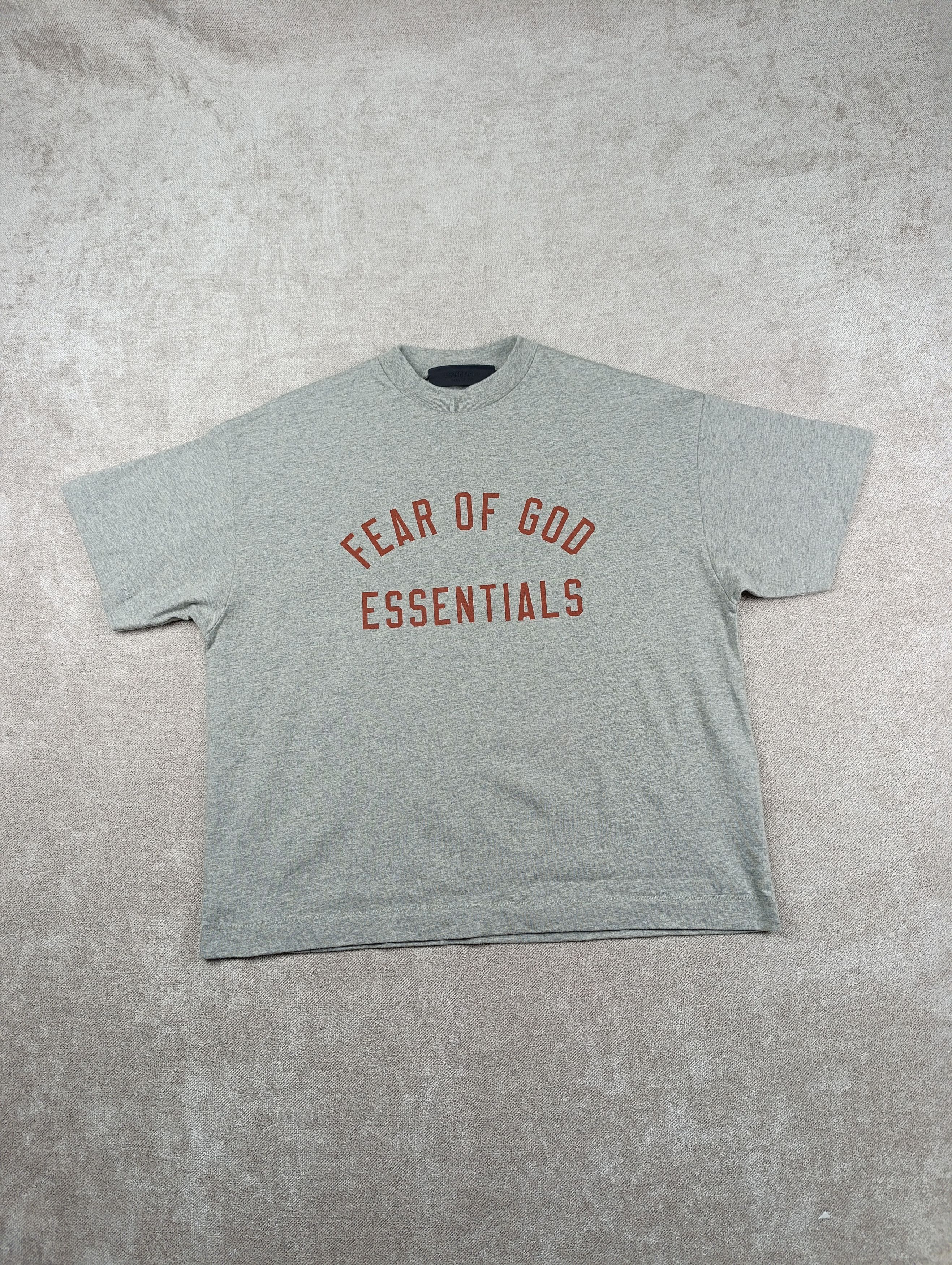 Fear of God Auth. FEAR OF GOD ESSENTIALS Tri-Blend Crewneck Womens Tee Size L / US 10 / IT 46 - 1 Thumbnail