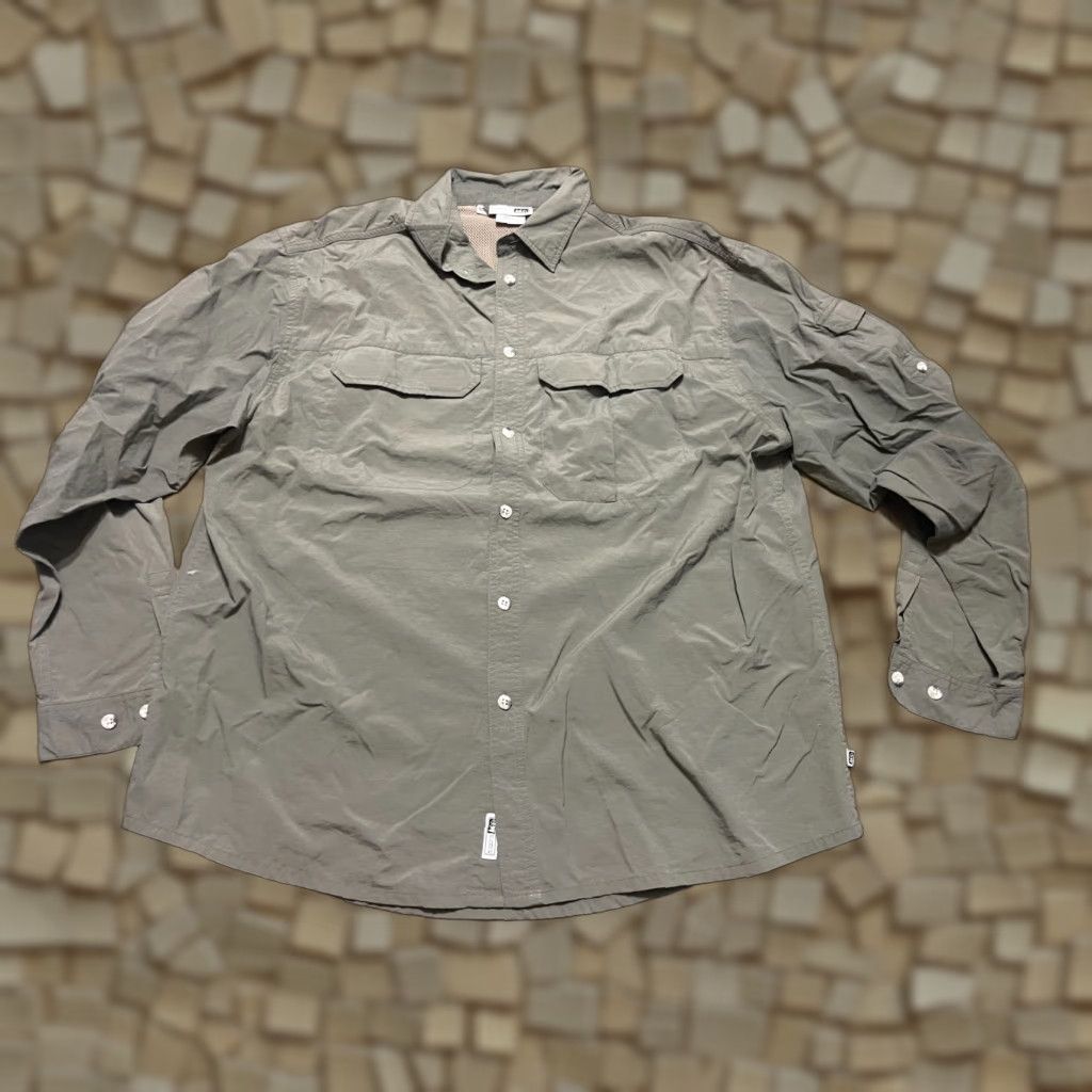 Vintage REI Shirt Men's Size Large Green Long Sleeve Button Up Chest Pockets Size US L / EU 52-54 / 3 - 1 Thumbnail