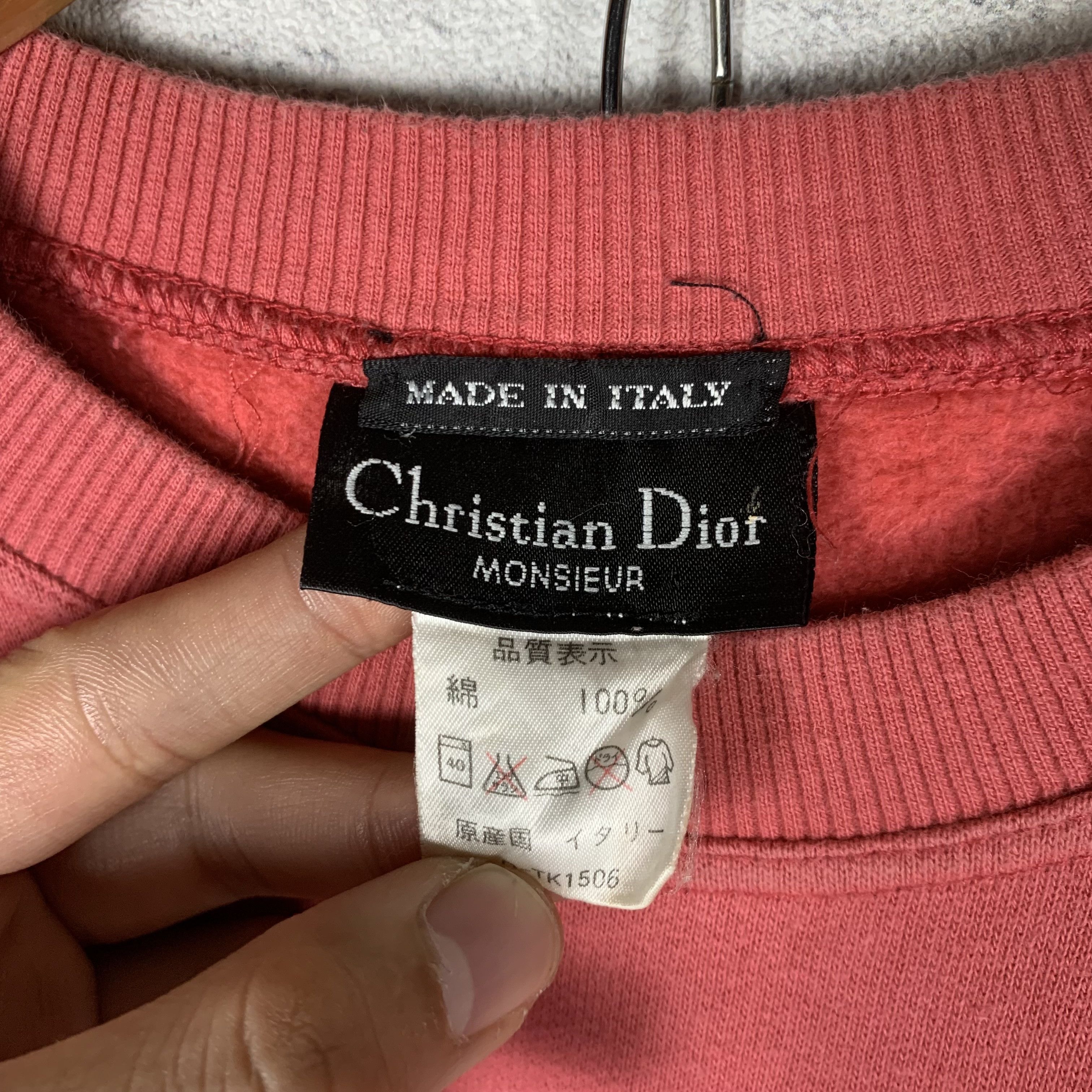 Christian Dior Monsieur Vintage Christian Dior Sweatshirt Crewneck Size US M / EU 48-50 / 2 - 4 Thumbnail