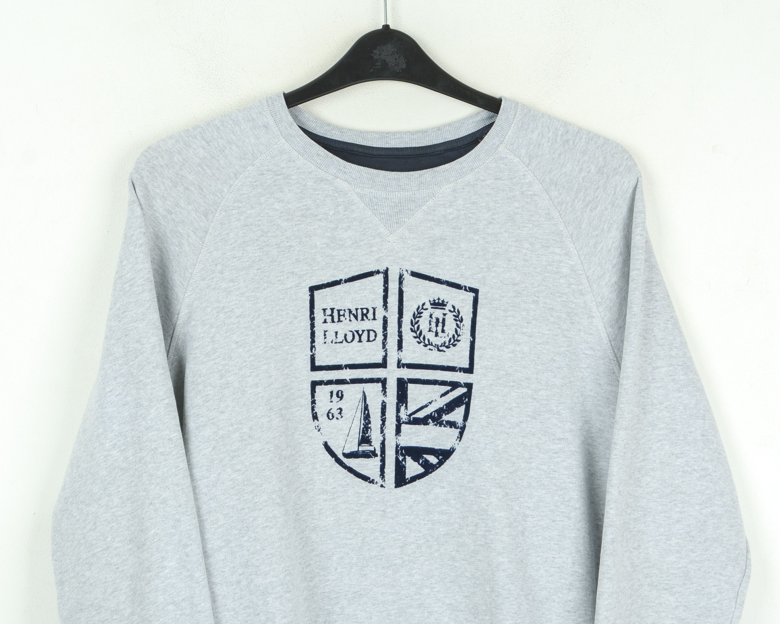 Henri Lloyd Men's Pullover M Sweatshirt Crew Neck Jumper Sweater Cotton Size US M / EU 48-50 / 2 - 2 Thumbnail
