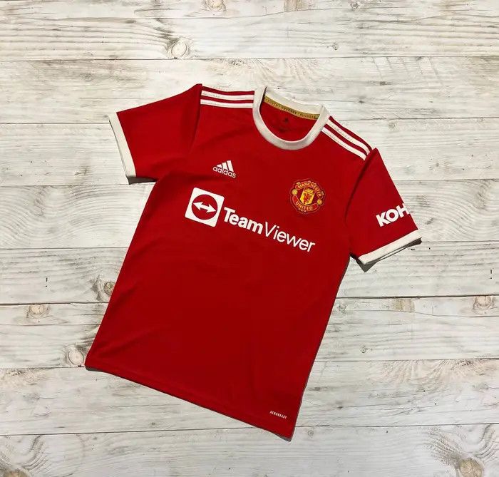 Adidas Manchester United 2021 2022 Greenwood #11 Home Shirt Jersey Size US S / EU 44-46 / 1 - 3 Thumbnail