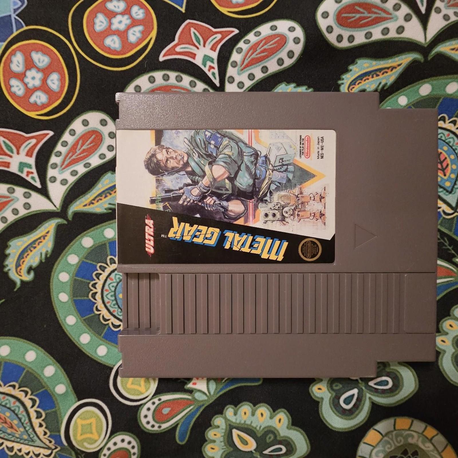 Nintendo Nintendo NES Metal Gear 1988 Game Size ONE SIZE - 2 Thumbnail