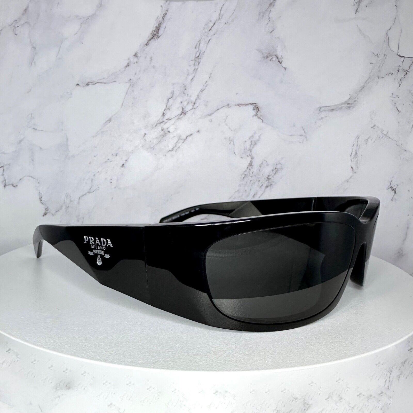 Prada New Prada Sunglasses Black Symbole Logo Size ONE SIZE - 9 Thumbnail