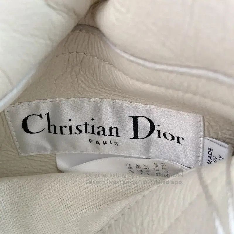 Dior Dior White Shearling Women's Jacket XS . Size XS / US 0-2 / IT 36-38 - 6 Thumbnail
