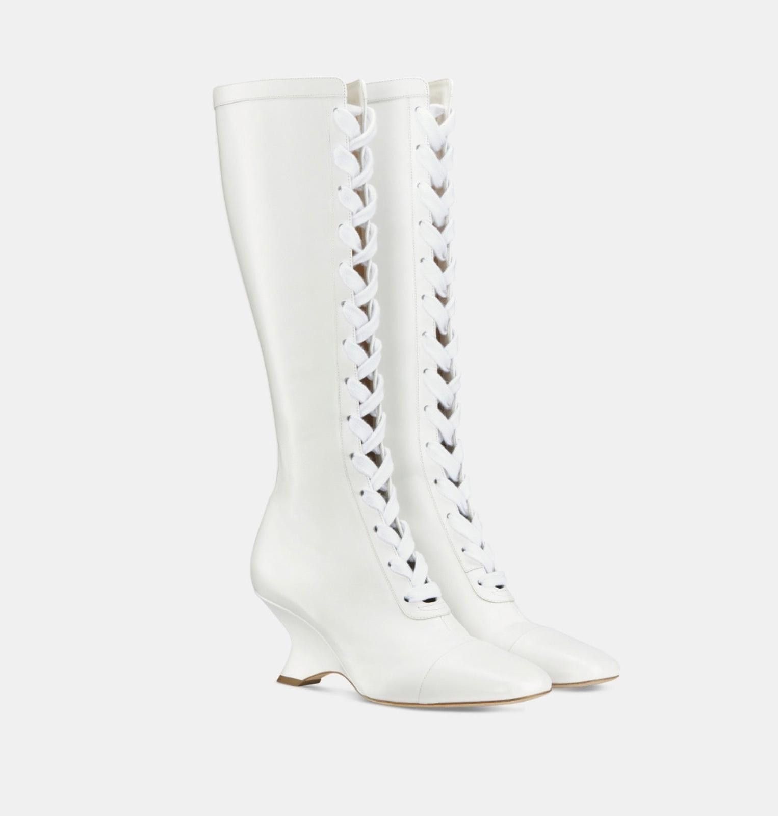 Dior Dior Naughtily-D Wedge Boots Size US 5 / IT 35 - 2 Thumbnail