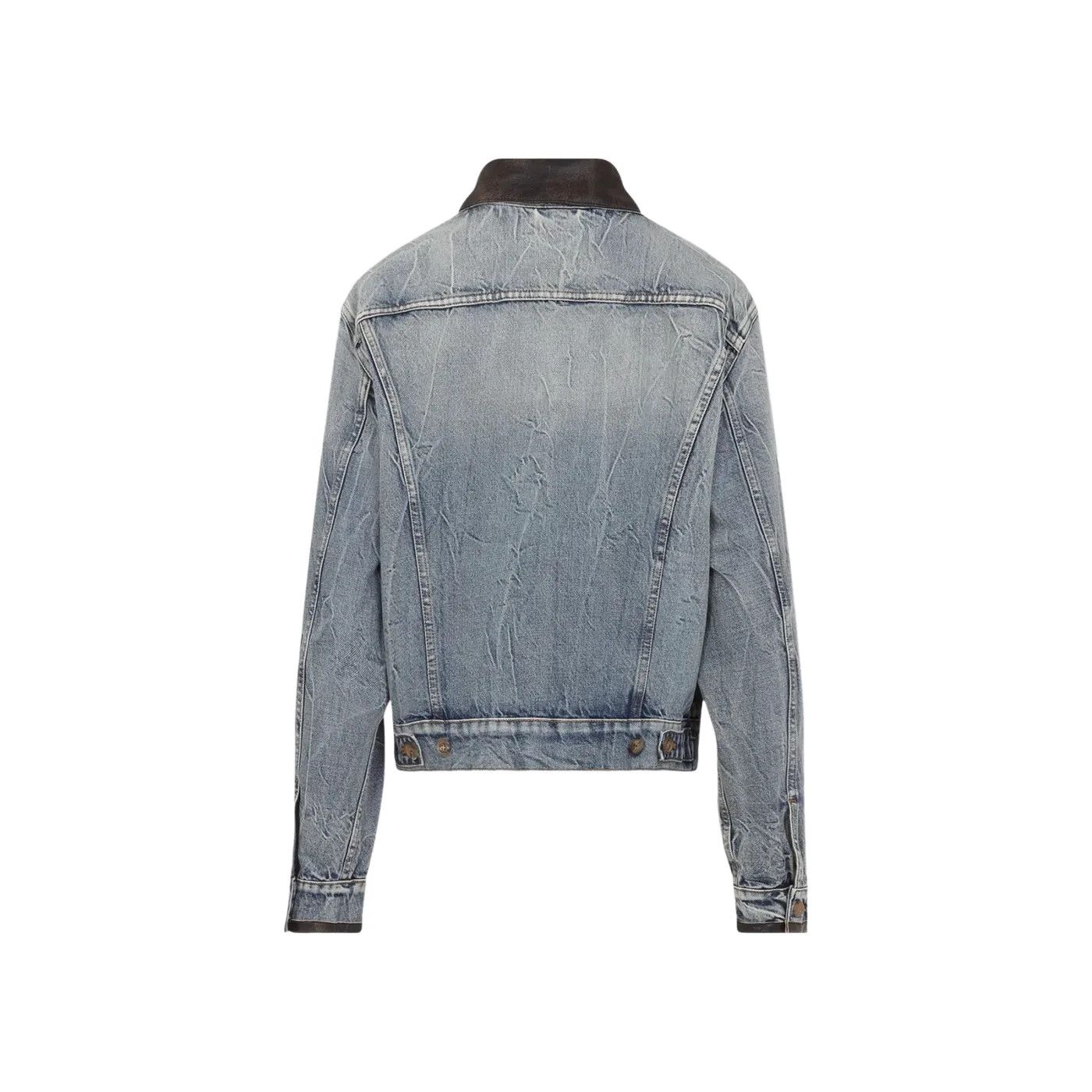Miu Miu MIU MIU Blue Denim Jacket New & Authentic Size XS / US 0-2 / IT 36-38 - 2 Thumbnail