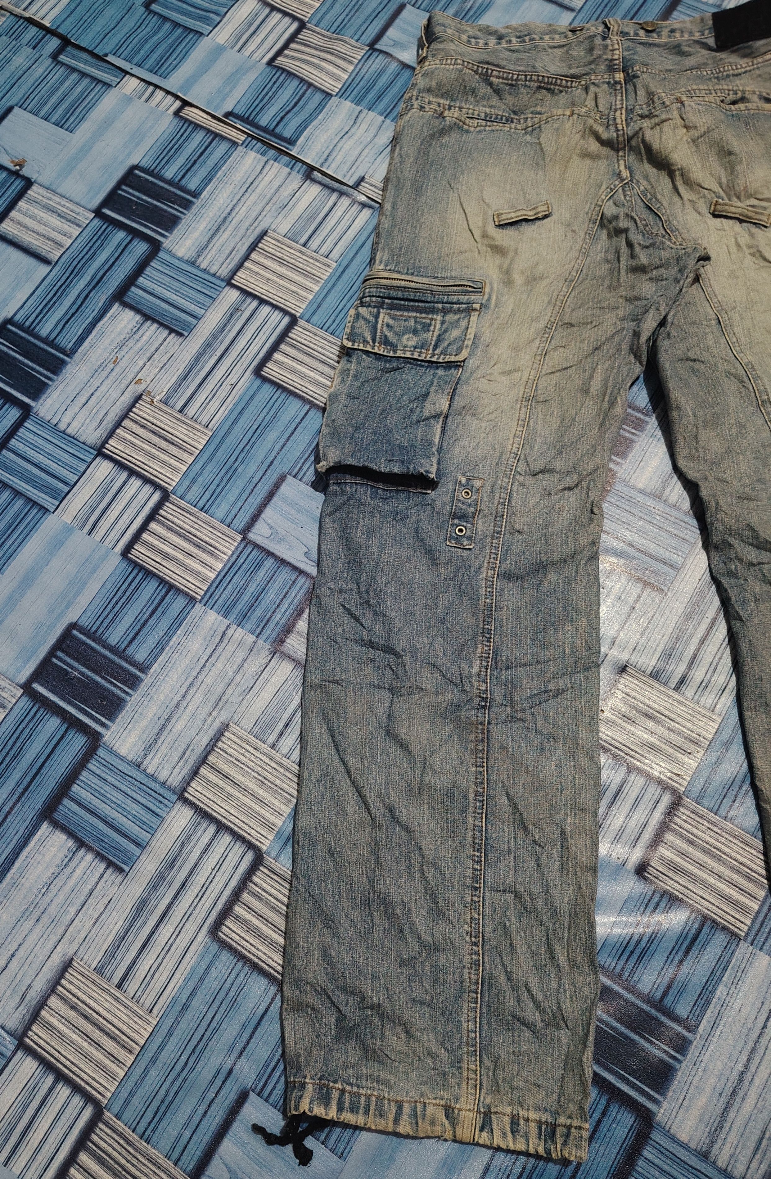 PPFM Japanese PPFM Cargo Tactical Distressed Pants Size US 32 / EU 48 - 22 Thumbnail
