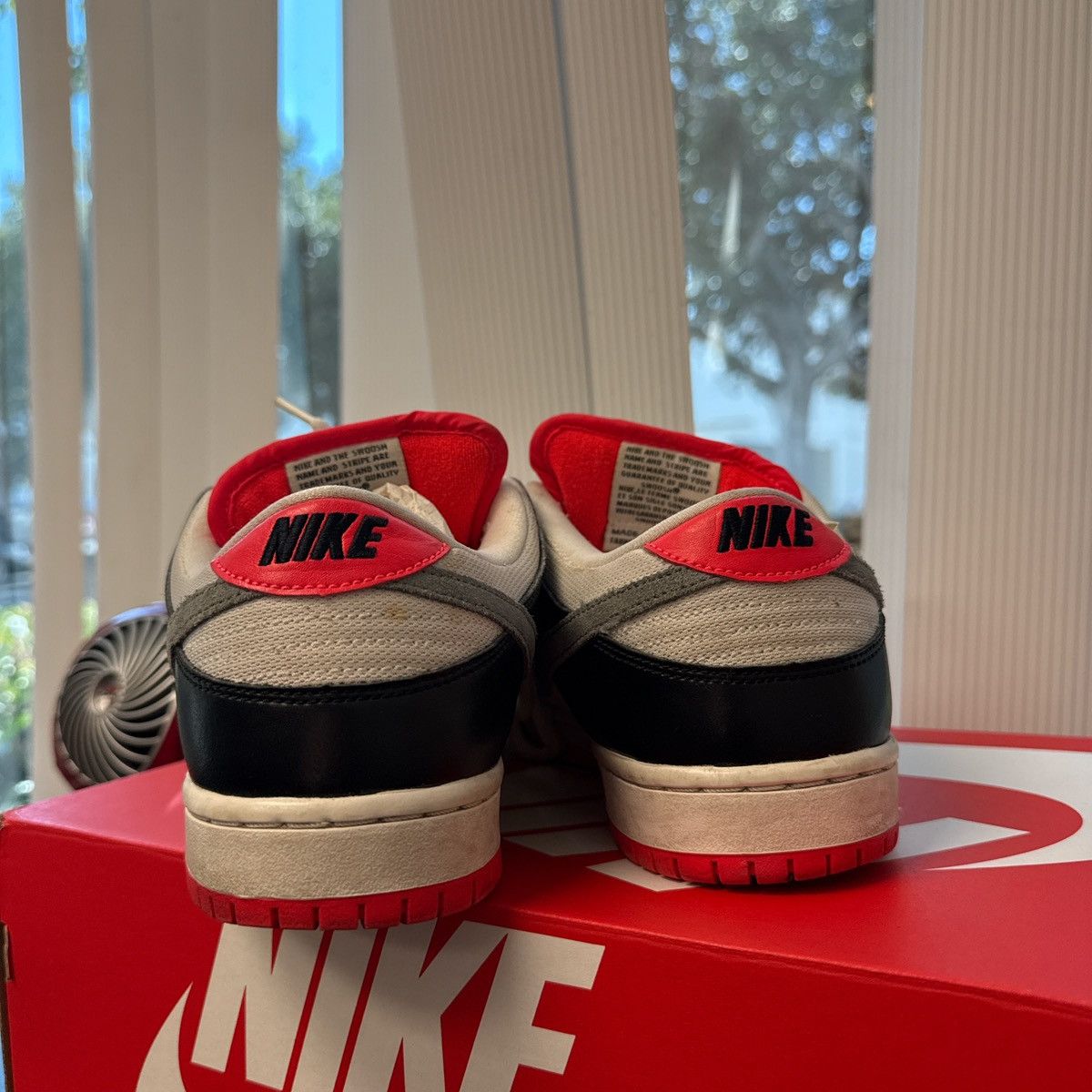 Nike Nike Dunk Low AM90 Infrared Size US 8.5 / EU 41-42 - 5 Thumbnail