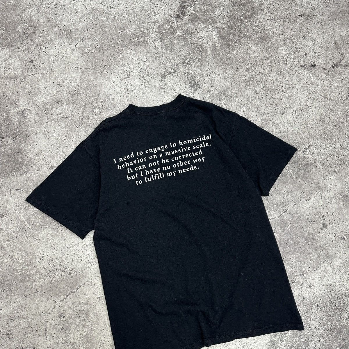 Other Vintage 00s Official American Psycho Killer needs tee y2k Size US L / EU 52-54 / 3 - 6 Thumbnail