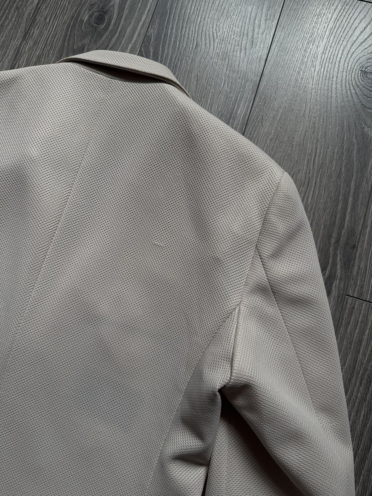 Eredipisano Eredi Pisano Roma Cotton Light Blazer in Beige 50R Size 50R - 9 Thumbnail