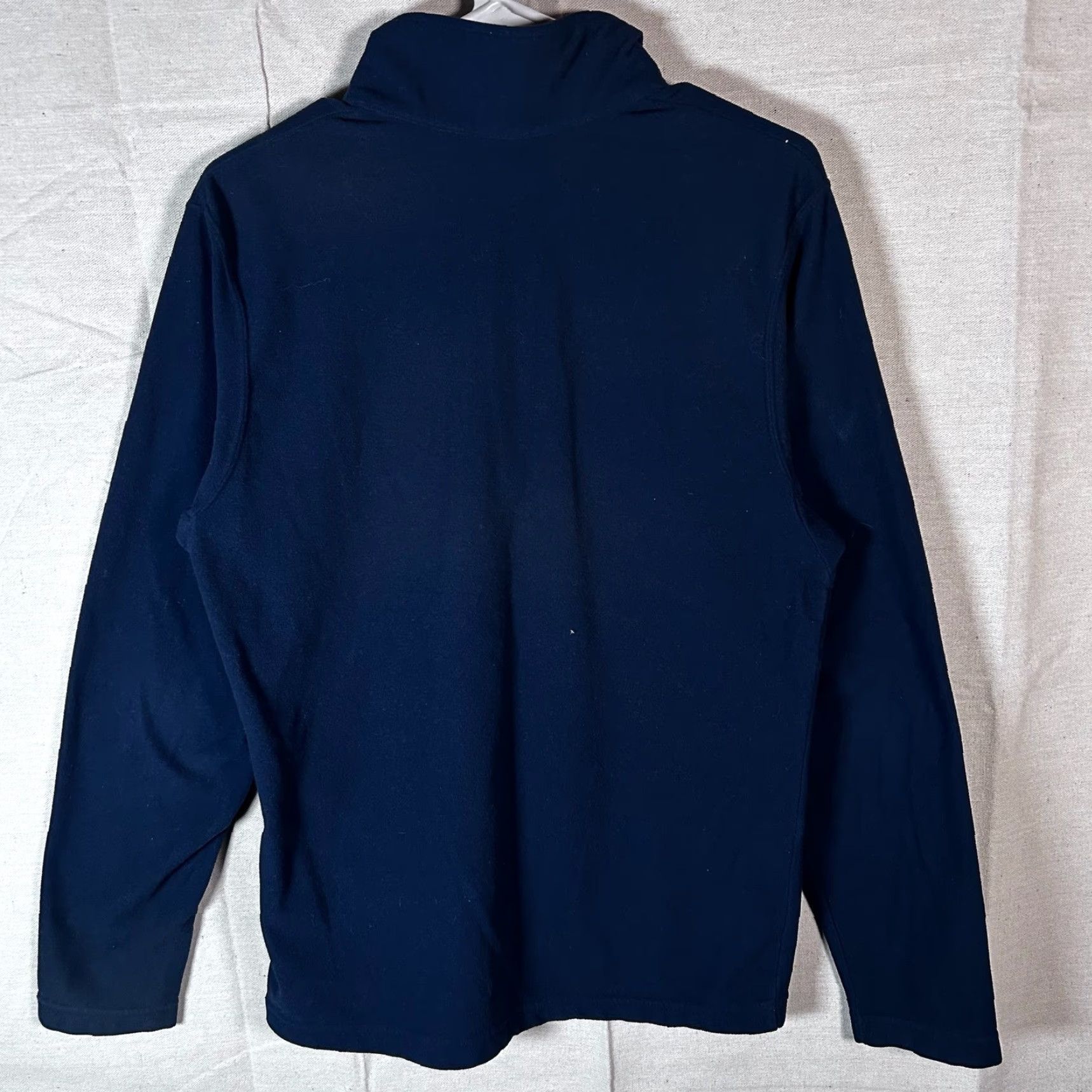 Nike Nike VTG Fit Therma Quarter Zip Navy Blue Pullover Fleece Athletic Sweater Men M Size US M / EU 48-50 / 2 - 3 Thumbnail