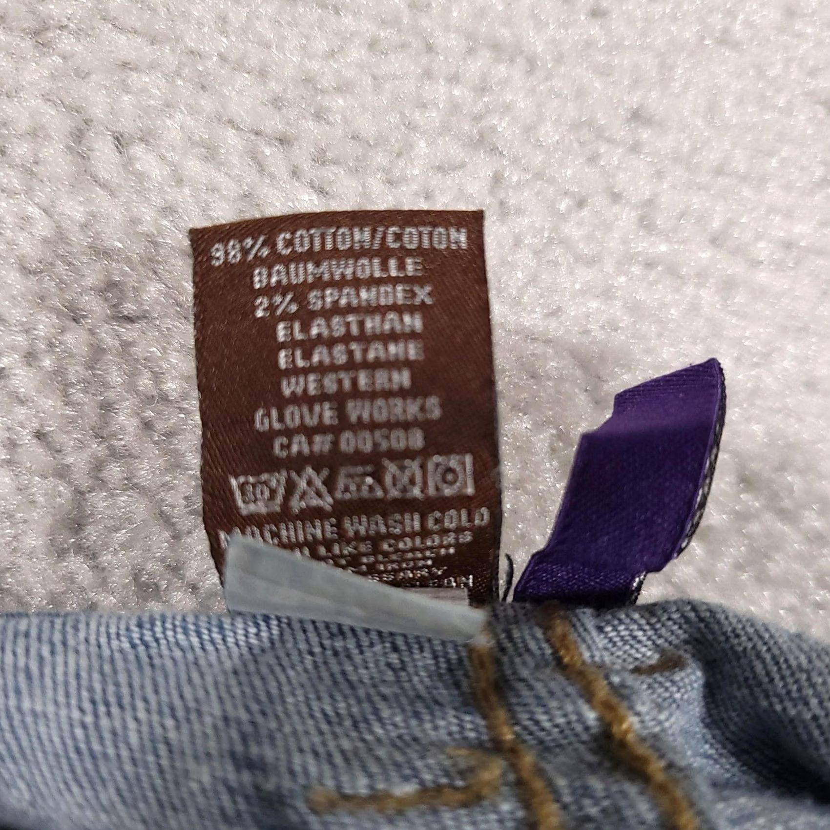 Vintage Jag Jeans Pants Womens 16 Stretch Denim Straight Mid Rise Classic Casual Capri Jeans Size 38" / US 16 / IT 52 - 7 Thumbnail