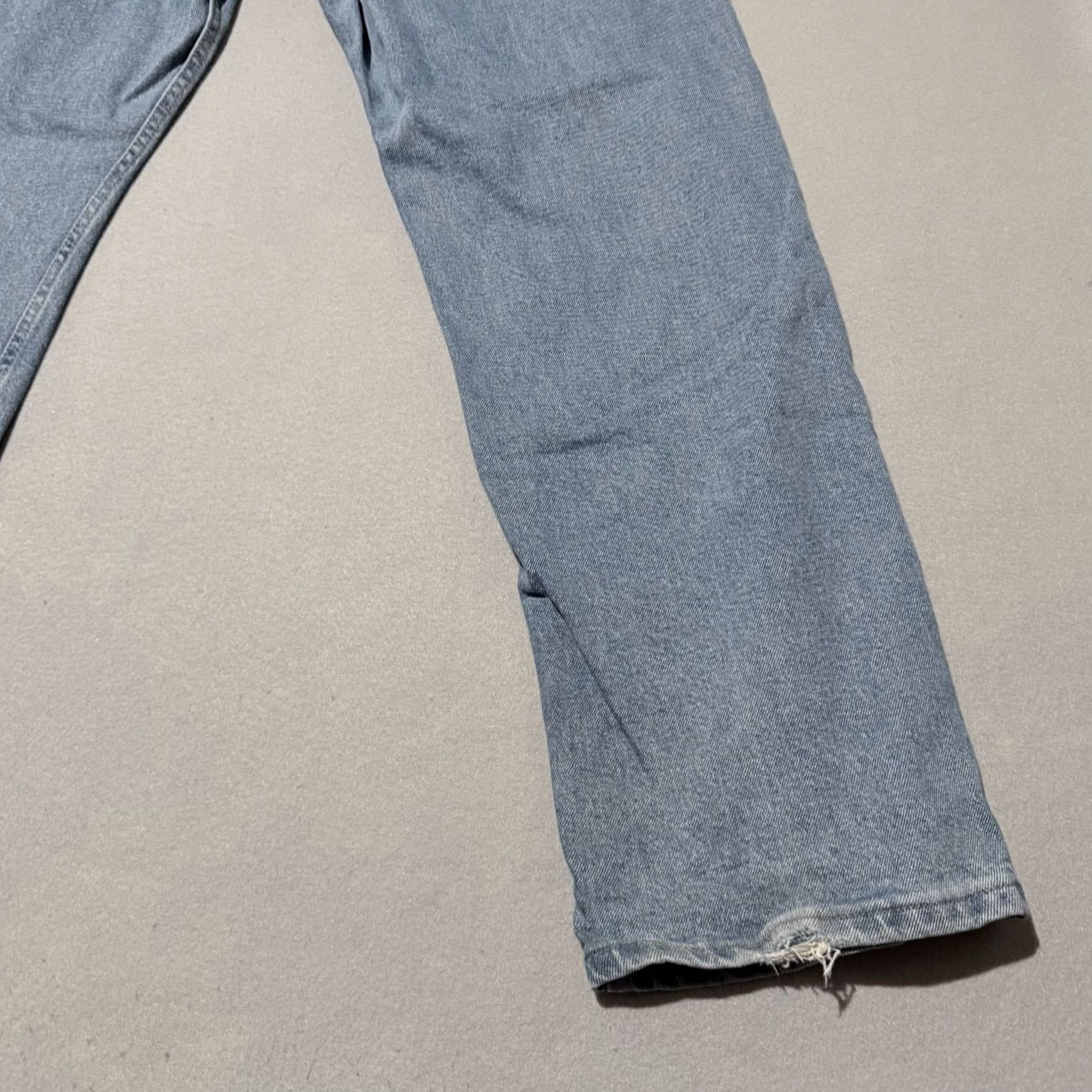 Wrangler Wrangler Jeans Light Wash Denim Comfort Stretch Straight Zip Fly - 38x32 Men Size US 38 / EU 54 - 7 Thumbnail