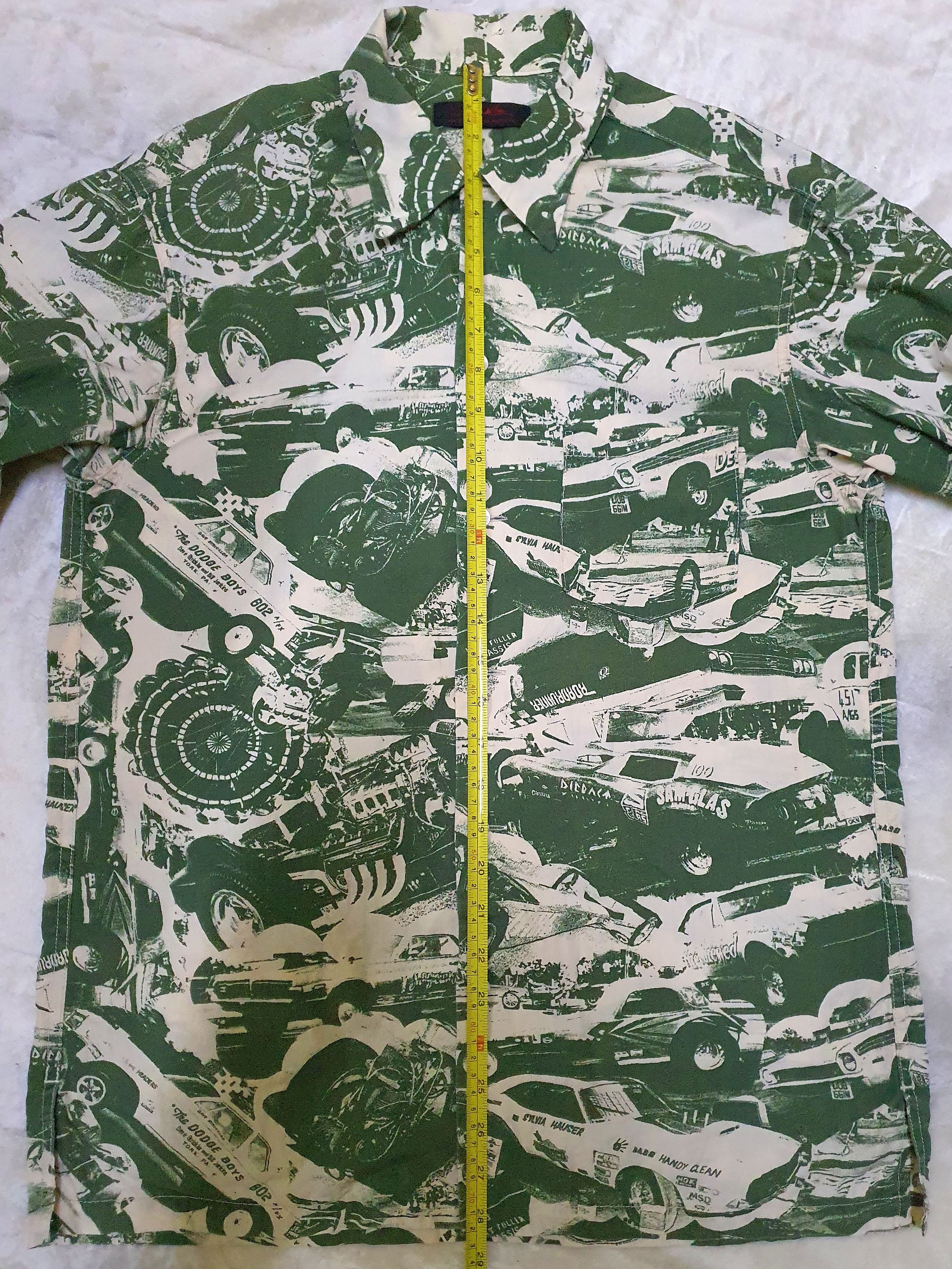 Hysteric Glamour Hysteric Glamour - Vintage race cars all over prints shirt Size US M / EU 48-50 / 2 - 19 Thumbnail
