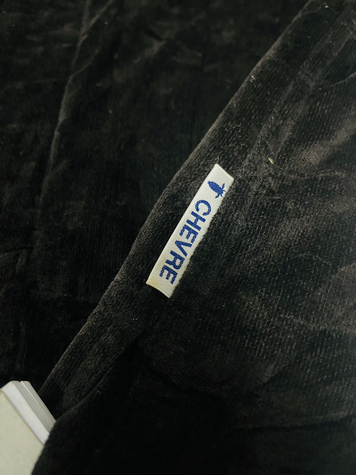 Other Chevre Velvet Long Jacket (07) Size US L / EU 52-54 / 3 - 8 Thumbnail