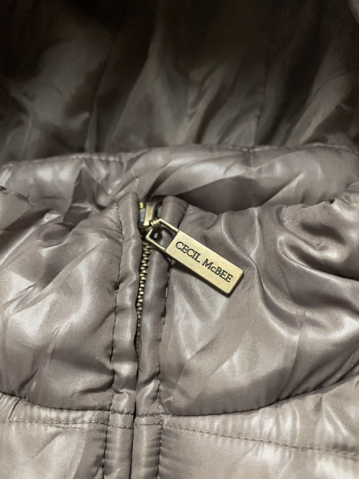 If Six Was Nine × Japanese Brand × Le Grande Bleu (L.G.B.) Japanese Cecil McBee Puffer Fur Jacket ifsix lgb style Size US S / EU 44-46 / 1 - 10 Thumbnail