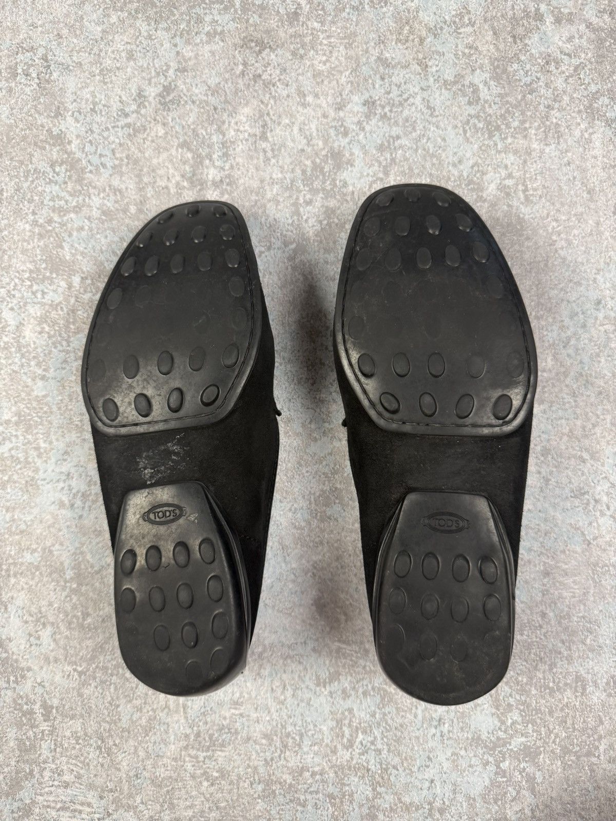 Designer × Tod's Tod's Men's Black Slip On Suede Moccasins Loafers Size 8 Size US 8 / EU 41 - 10 Thumbnail