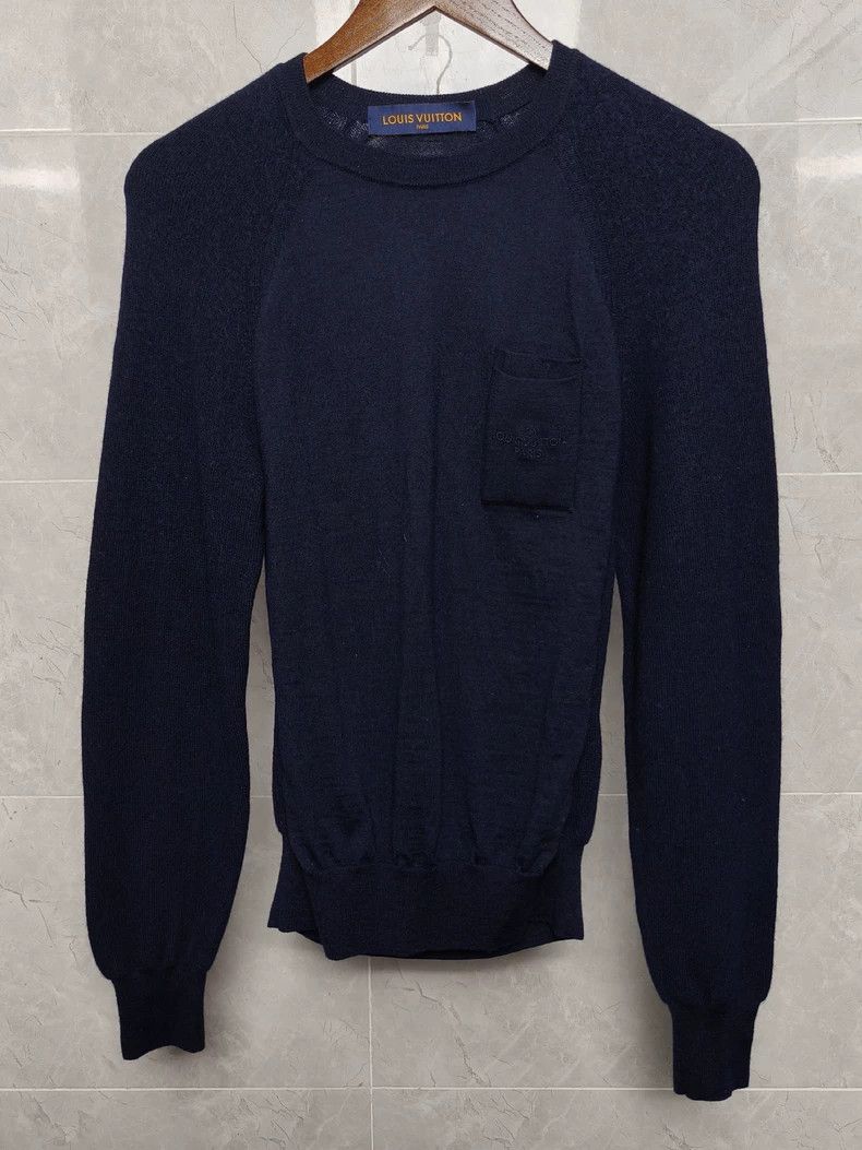Louis Vuitton LOUIS VUITTON Wool knit sweater 2501-Nextarrow Size US M / EU 48-50 / 2 - 1 Thumbnail