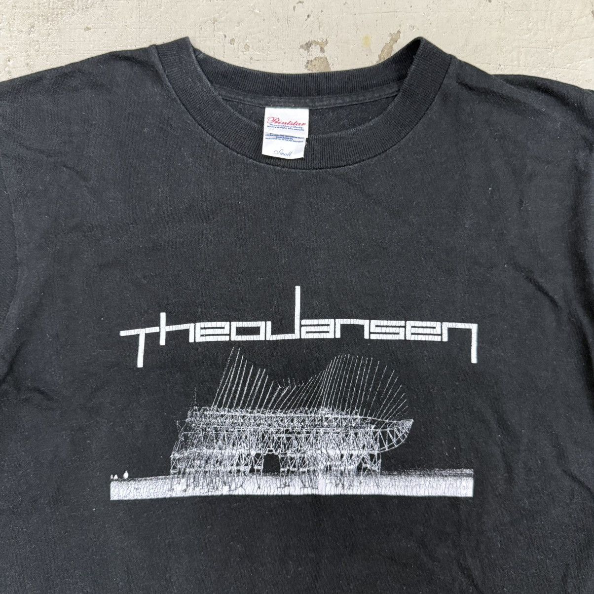 Arts & Science Vintage Strandbeest Sculpture by Theo Jansen Graphic Art Tee Size US S / EU 44-46 / 1 - 2 Thumbnail